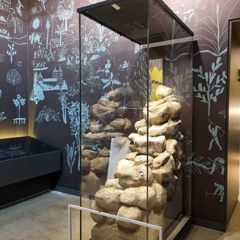 Proyecto en vidrio casa de la moneda