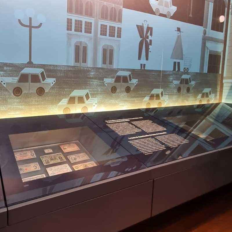 Proyecto en vidrio casa de la moneda